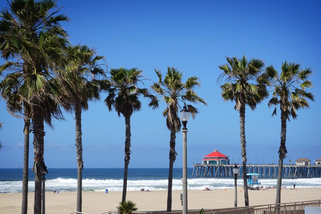 The pier in Pacific Beach California