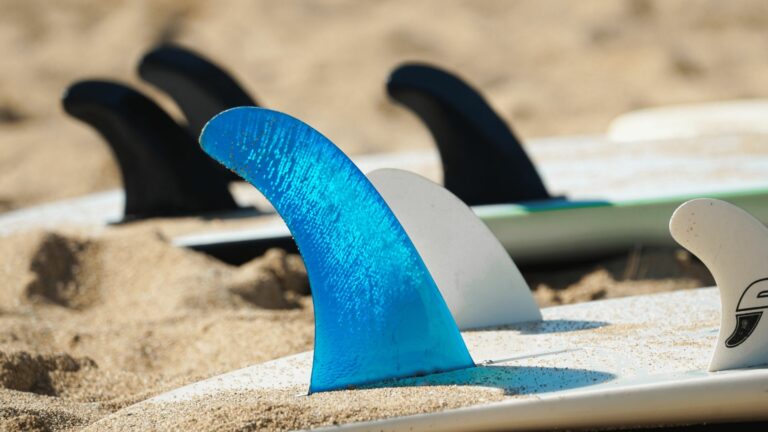 Surf board photography