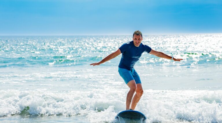 Ocean's Classroom: Learning to Surf at Any Age
